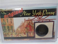 1754 New York Penny