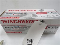 100 Rounds Of Winchester 20 Gage Shells