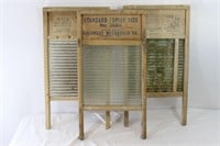 Antique Washboards Lot 2