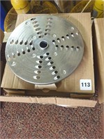 Is stainless steel grating disk 7 mm