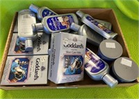 Flat of Goddard's Cleaning Supplies