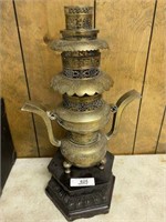 Oriental Brass Incense Burner