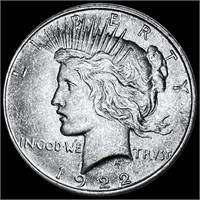 1922 Silver Peace Dollar UNCIRCULATED