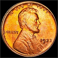 1922-D "WEAK D" Lincoln Wheat Penny UNC