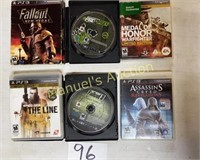 (6) PS3 GAMES