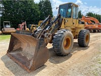 1989 CATERPILLAR IT28B WHEEL LOADER, 1HF01256, ENC