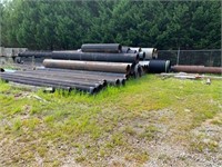 APPROX 30 PIECES OF PIPE AND CASING, MISC SIZES