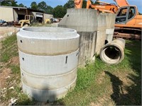 ASSORTMENT OF CONCRETE STRUCTURES, PIPE