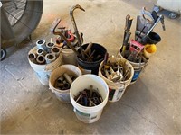 (7) BUCKETS OF MISC CONTENTS