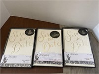 3-New Packes of Wedding Invitations