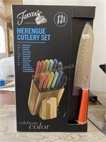 Fiesta Merengue Cutlery Set in Block, New in Box