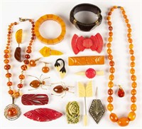 Bakelite and other costume jewelry