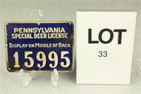 PA Special Deer License (Blue) 15995