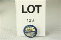 1951 PA Resident Fishing License Button #345073