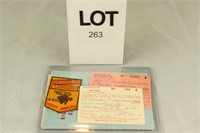 1969 Newfoundland Moose Licenses & Bear License