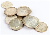 Coin 20 Kennedy  Half Dollars  90% Silver