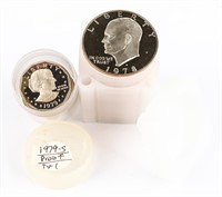 Coin Proof Ike Dollars & Susan B Anthony $