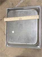 2 New Commercial stainless steal 3 6 quarts pans