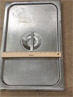 2 Commerial stainless steel reatraunt lids