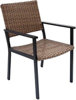Outdoor Dining Chair | Natural All Weather Wicker