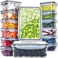 14 Pack Food Storage Containers with Lids