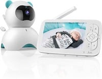 Video Baby Monitor, 5" LCD Display, Two-Way Audio