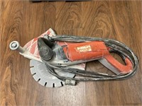 HILTI DCH-EX300 ELECTRIC CUTTER, CUTS CONCRETE,