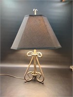Rustic Metal Table Lamp