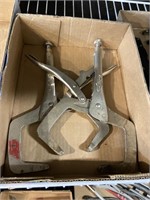 2 large vice grips