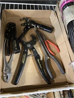 craftsman Robo Grip pliers and needle nose pliers