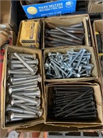 assorted carriage bolts multiple sizes nice