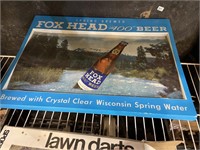 Foxhead beer Wisconsin Spring sign
