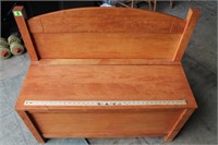 Maple Lift Top Bench