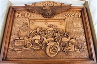 Harley Davidson Carving