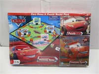 "Cars" Raceway Game Puzzle