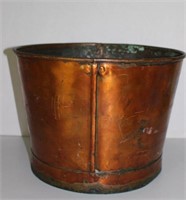 vitntage  copper bucket heavy quality