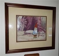 Original Animation Cel Tv show Gnomes