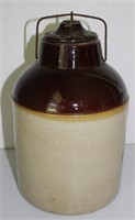 Antique Crock canning jar The Weir #2 exc