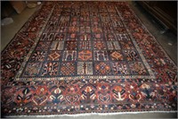 Bakhatiari Hand Woven Rug 9.7 x 11.4 ft