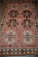Shiraz Hand Woven Rug 3.9 x 6.6 ft