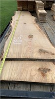 Oak Boards Approx.  26" X 103" X 1 1/2" thick-