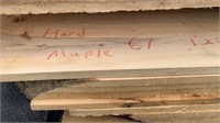 Hard Maple Boards 1" X 8" by Asst. Lengths-