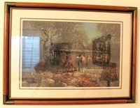 Framed Robert Summers "Rendezvous" Picture/Print, 208/1500