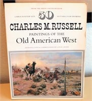 Charles M. Russell book of Old American West Pics