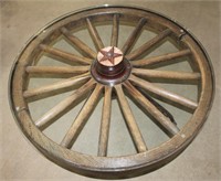 Wagon Wheel Table (view 2)