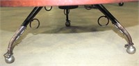 Legs on Wagon Wheel Table (view 3)