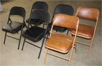 Misc Padded Folding Chairs