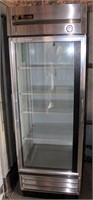 True Refrigerator w/Glass Door, works