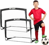 4'x3' Portable Training Soccer Goal | Set of 2
