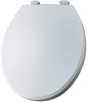 Lift-Off Plastic Round Toilet Seat | White